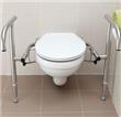 Bariatric Throne Rails Stainless Steel